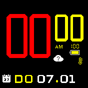 Base 1  2.0 12h Rosso Giallo