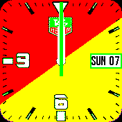 TAG Heuer Red&Yellow Analog