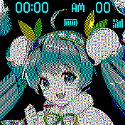 [Updated]Snow Miku Watch Face