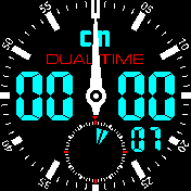 Casio dual time black (vi)