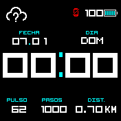 Digital Cyan Español 12h