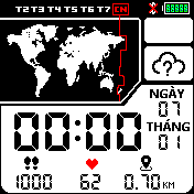 casio word time 24H VN white