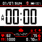 Reversed Red Digital 3