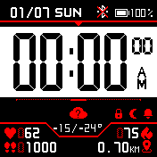 Reversed Red Digital 4