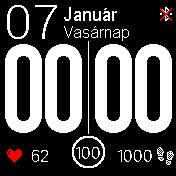 NEW All White 24h HU (Bt, Alarm)