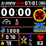 X-MEN ( LOGO ) AM / PM Version 1.0