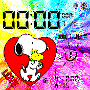 Snoopy y Woodstock Love