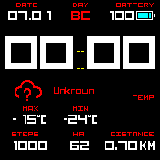 Just normal dark watch with/without seconds (RUS)