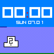 Pebble (straight) with day of week, steps and battery as progress bars