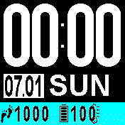 Zugi #05 24h with step counter