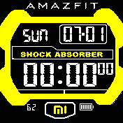 Amazfit Tough Yellow