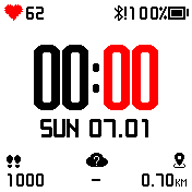 ElegantDS 24h Red - inverted