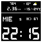 Elegante estilo casio v.3