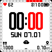 ElegantDS 24h inverted Red - progress bar