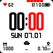 ElegantDS 24h inverted Red - progress bar