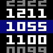 Enigma 12/24h (DDMM HHmm or MMDD hhmm, day of week, battery %)