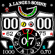 A. LANGE & SÖHNE 朗格- ZEITWERK(貓頭鷹)