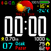 Türkçe Herşey Bir arada (Ay,Gün,Detaylı Hava Durumu vs)