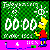 Bart Simpson_Eng-24H with Lock