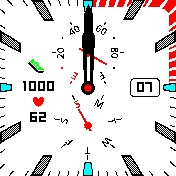 White Stratos WF + Casio G-Shock Style