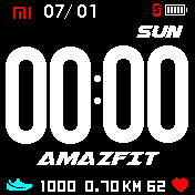 Amazfit 24Hr. and V2.edit front