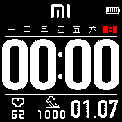 black&white 小米logo 24H V2 