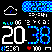 Mr Bruns's Watch Face