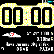 Hava Durumlu her seyli Turkce