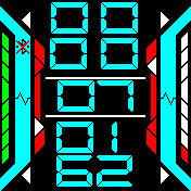 simple&black con segundero mecanico