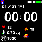 おちゃめな天気小ウォッチ（カロリー表示追加）