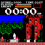 Edit Castlevania 1-1 + 24H ( from  Delicherry watchface )