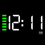 Simple 12hr Digital with Battery Meter