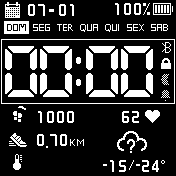 Simple Face Week BR Black