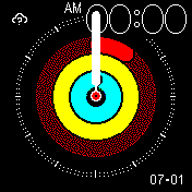 Apple Watch analog {12h-24h}