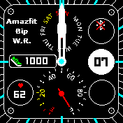 Chronograph layout 2 Blue