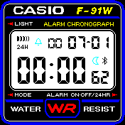 CASIO F-91W