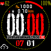 Circle StepsProgress CZ Red