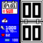 Pebble Vertical Blue 12h Battery Fix