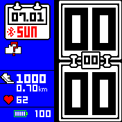 Pebble Vertical Blue 12h Battery Fix