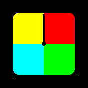 Colore Analog with Lock Screen