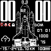 cohete shuttle space