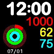 Apple Bip Digital {12h-24h}