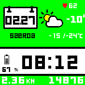 Like pebble calendar HUN green