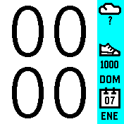 TimeStyle Cyan/White