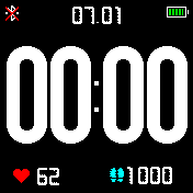 White simple watchface 