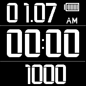 BIG VERY SIMPLE BLACK 12H