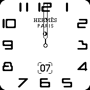 Hermes White Watch