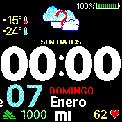 Esfera meteorológica colorida