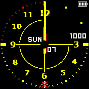 Lancia Delta Rev counter