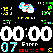 Esfera meteorológica colorida 3